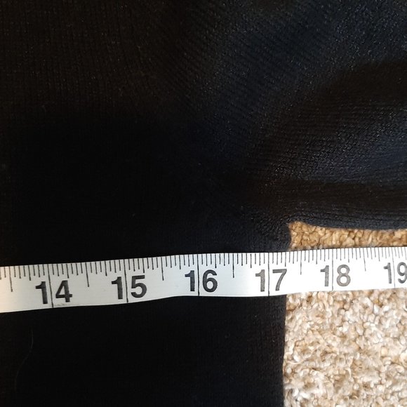 Sundance Jillian Wool Silk Black Knee Length Dress SZ XS - Picture 8 of 11